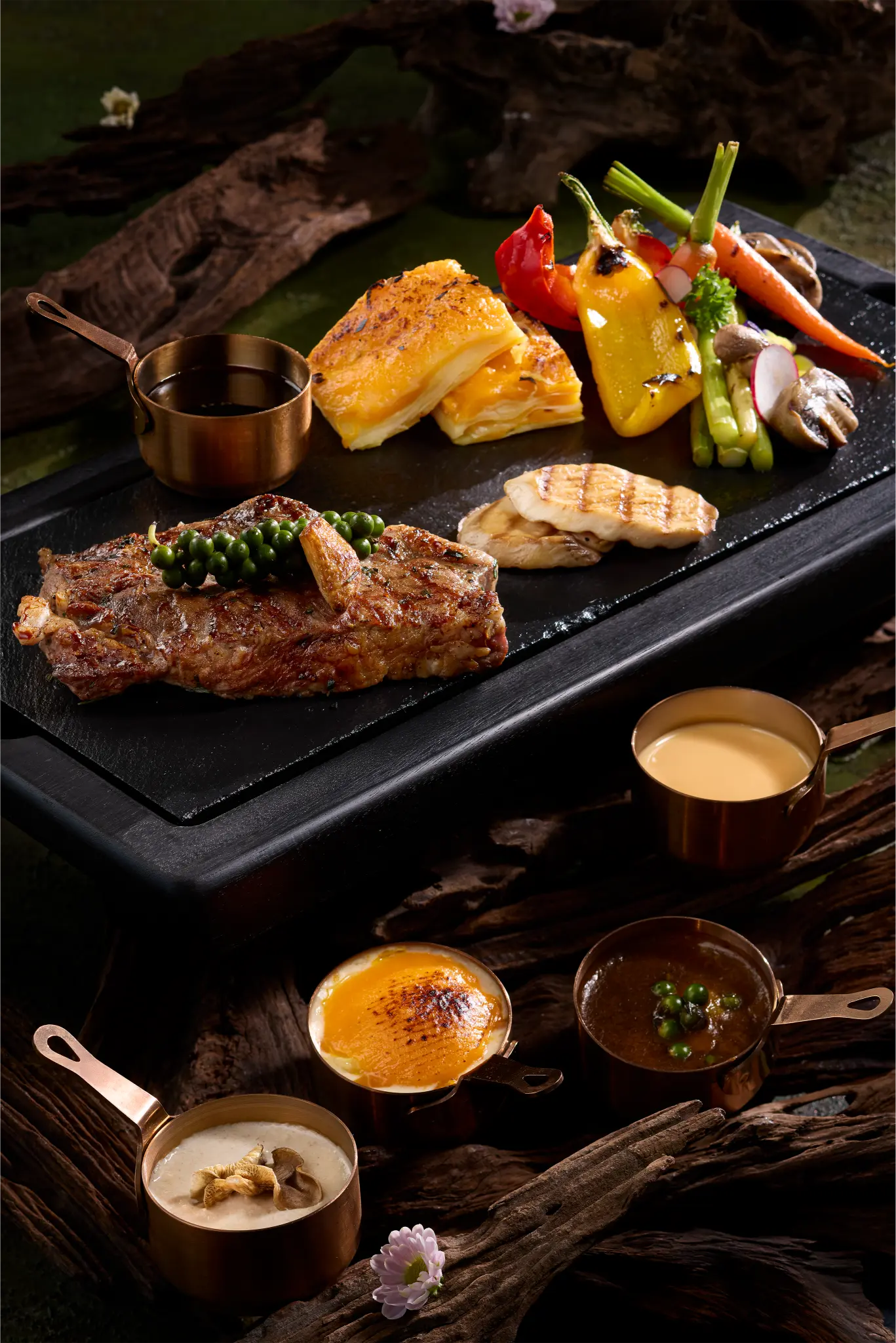 Expertly curated menus